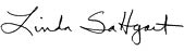 Linda's signature